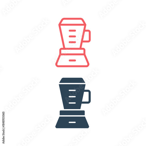 Blender icons set logo template design illustration