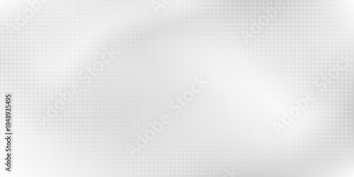 Dot simple foil background with metal mirror texture. Chrome gradient surface with light gloss modern abstract simple modern