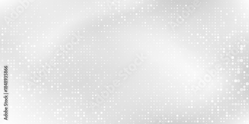 Dot foil background with metal mirror texture. Chrome gradient surface with light gloss abstract