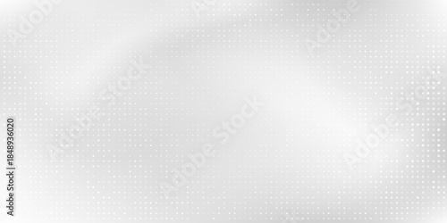 Abstract dotted abstract foil background with metal mirror texture. Chrome gradient surface with light gloss simple art