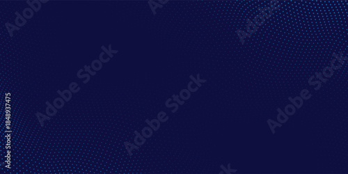 Abstract blue wavy halftone background. Dot pop art sport style vector simple abstract