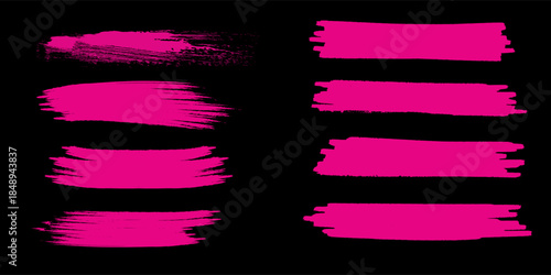black pink brush pattern car sticker banner sporty abstract line pink black color combination grunge brush pattern modern motorsport racing design