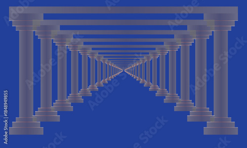 A beautiful and stainless corridor design and mapping