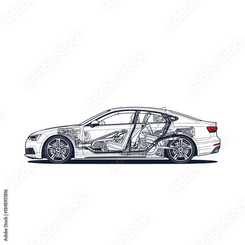 Car Machine Design Very Cool