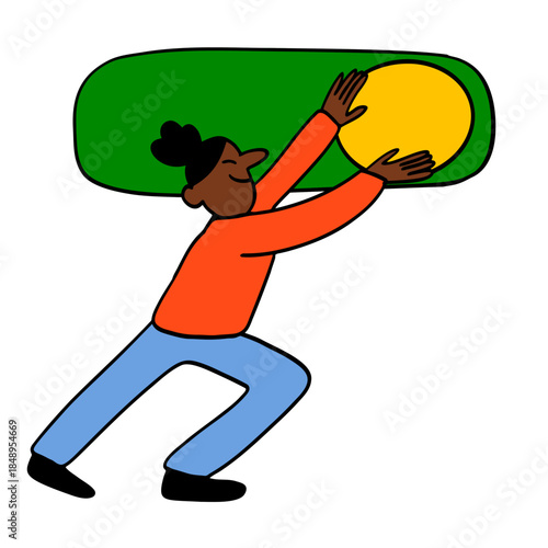 User switching big toggle on, preferences and account customization