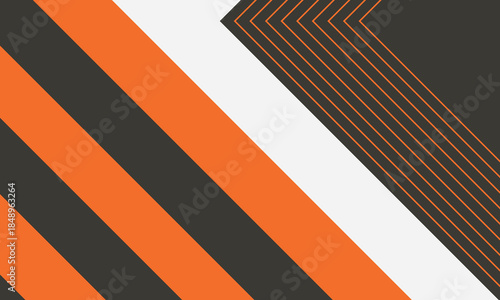 Modern vector abstract background for wallpaper, Orange and light White colors black combination. business brochure cover, list, page, book, card, banner, sheet, album, art template design.