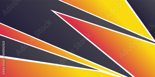 Sport background with black and orange yellow color for mount bike hiking motor trail off road. background for company logistic building technology industry corporate