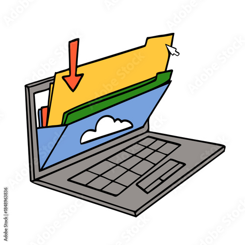 Downloading Cloud Files to Laptop