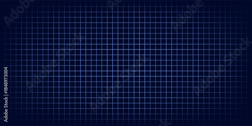 Hi-tech pattern with blue square grid, cross points and digital dot matrix on black background. Futuristic user interface layout for HUD design or tech dashboard.