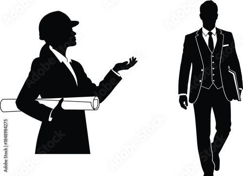 business woman and businesswoman