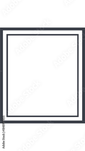 Minimalist Frame: A simple, elegant frame with a clean design, showcasing the beauty of simplicity and the power of negative space.