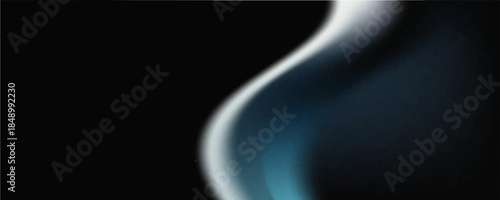 Abstract Blue black white Gradient Background With Noise Grain Texture. Digital Web Design. Light Leak rough coarse Effect Overlay background. Photo overlay. Easy to add as Overlay or Screen Filter