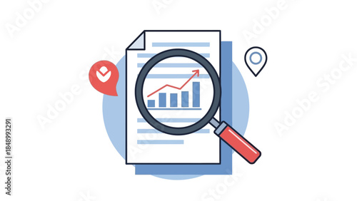 Modern finance and technology icon with wallet and molecular structure