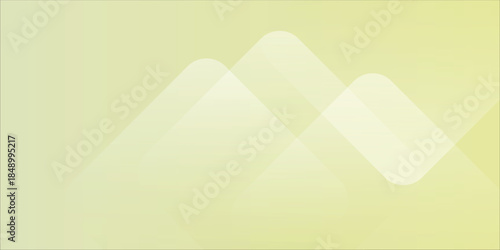 Soft Yellow Mountain Silhouette Abstract Background With Gentle Gradient Light