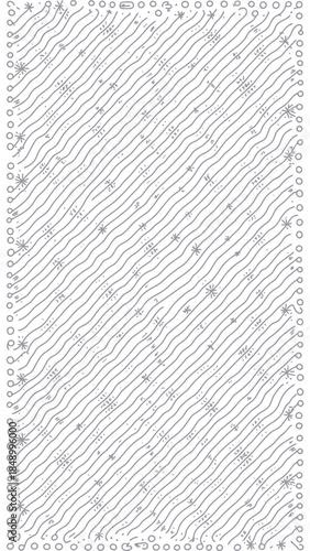 Abstract Pattern of Fine Lines: Captivating intricate lines intertwine to form an aesthetically pleasing design, ideal for versatile applications. 