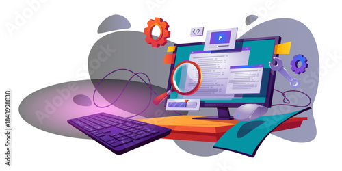 Code testing for software testing artwork