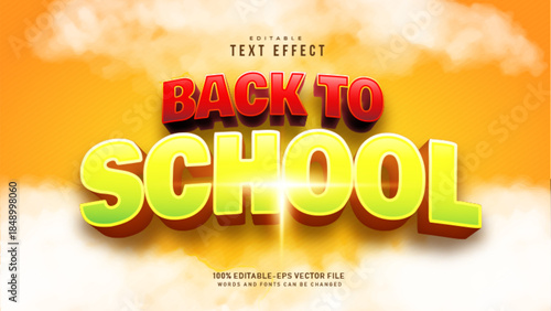 Back To School Text Effect