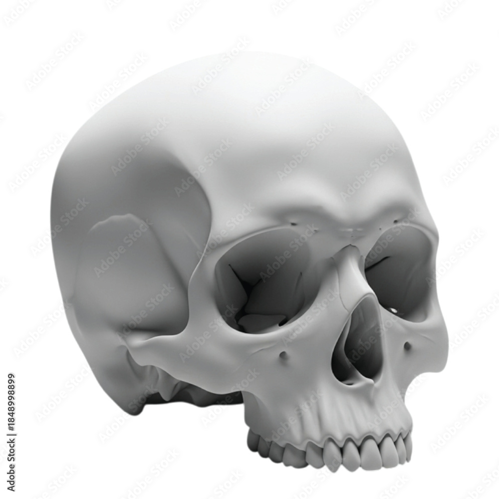 Obraz premium design, skull, rendered,