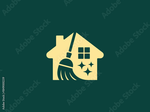 House Cleaning Service Logo Design