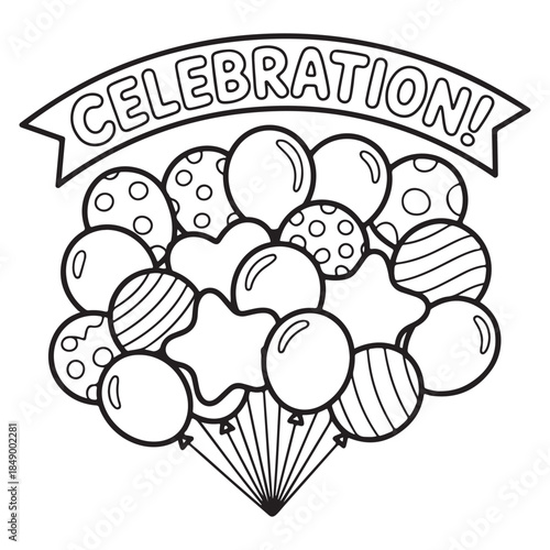 Celebration balloons