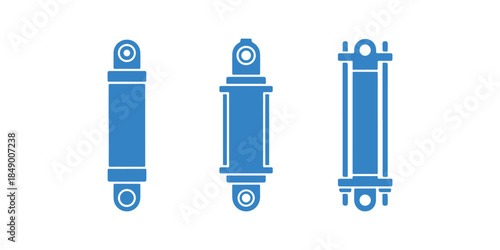 Hydraulic cylinder symbol
