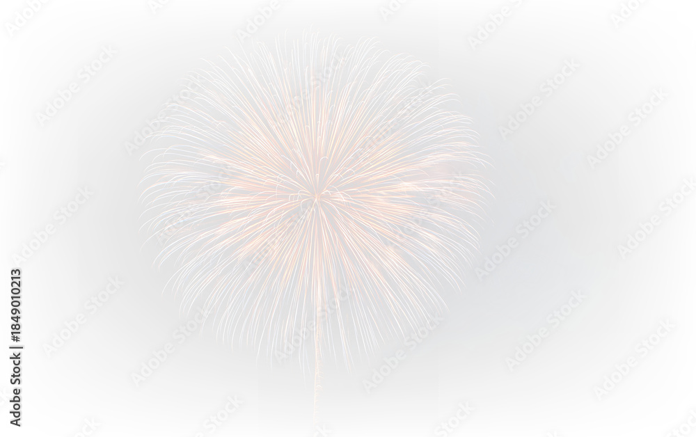 Obraz premium Colorful Celebration Fireworks Salute PNG with Sparkling Burst