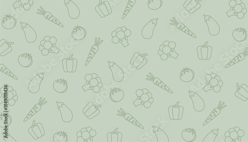 vegetable pattern background, good for wrapping paper and others