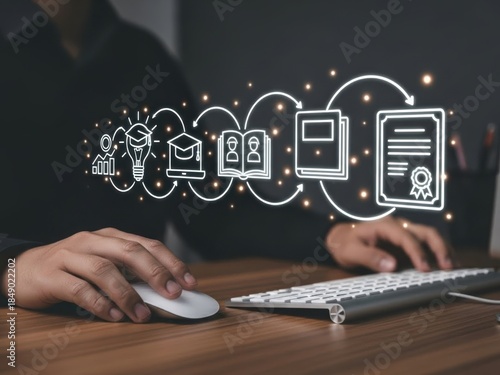 A digital pathway to knowledge acquisition and career advancement through online learning