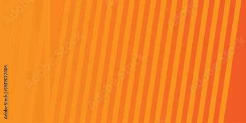 orange corrugated metal wall background. industrial texture. Linear abstract background texture wallpaper art paint lines. striped orange background. high resolution wallpaper. yellow geometric lines.