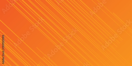 orange corrugated metal wall background. industrial texture. Linear abstract background texture wallpaper art paint lines. striped orange background. high resolution wallpaper. yellow geometric lines.