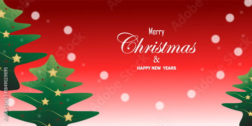 Merry Christmas and happy new year 2024, Bright Christmas and New Year design holiday frame. eps10, web