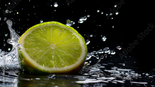 Lemon in water