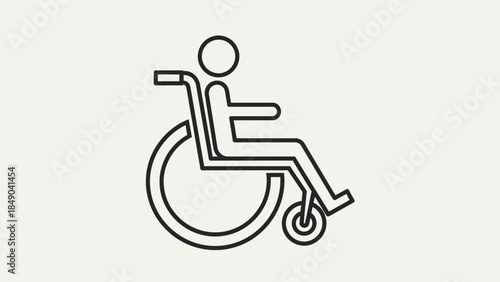 Wheelchair Accessibility Symbol: A simple yet impactful symbol, the universal icon represents wheelchair accessibility, promoting inclusivity and awareness of disability rights.