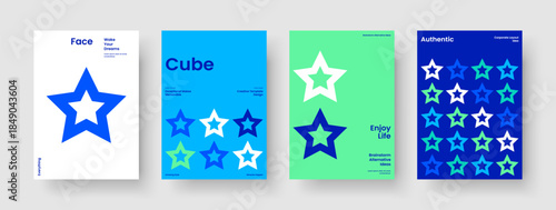 Geometric Poster Layout. Creative Report Design. Isolated Business Presentation Template. Book Cover. Flyer. Background. Brochure. Banner. Handbill. Magazine. Journal. Leaflet. Portfolio. Pamphlet