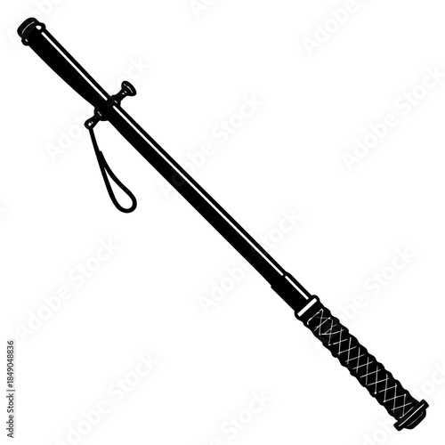 vector illustration of a sword