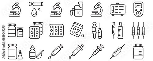 Medical equipment and tools for healthcare professionals in a sterile environment