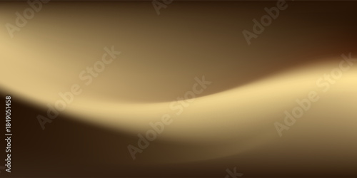 3d abstract gold liquid silky background, golden fabric or metal foil smooth texture abstract simple