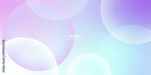 Abstract gradient background with smooth circle rings. Futuristic technology concept. Suit for cover, poster, banner, brochure, header, website