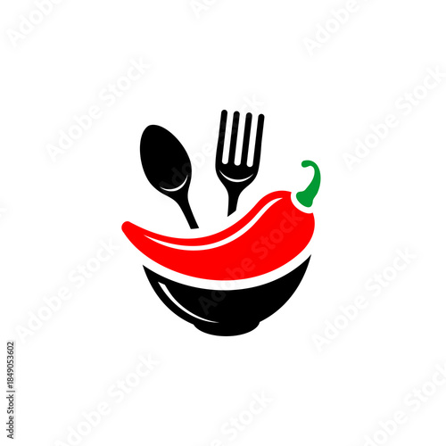 Hot chili menu, cafe and restaurant design 