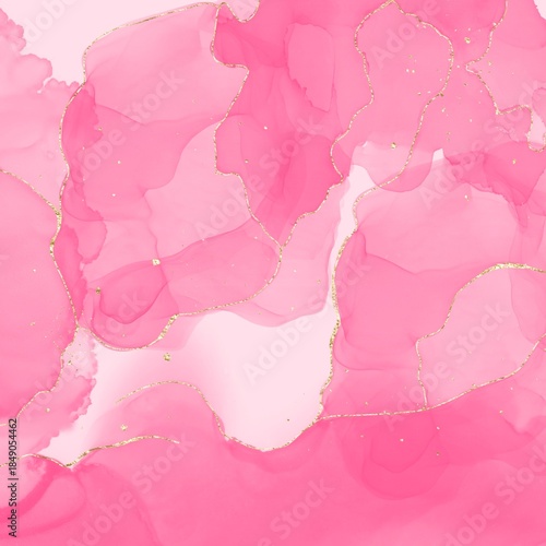 Alcohol Ink, Abstract, Pink, Gold, Watercolor, Fluid Art, Background, Luxury, Marble, Texture, Soft, Elegant, Dreamy, Rose, Magenta, Pastel, Glitter, Golden Veins, Ethereal, Feminine, Romantic, Moder