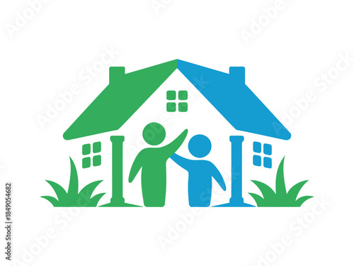 Family Home Ownership and Unity Concept