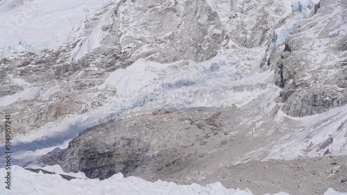 Khumbu Icefall on Everest's Western Face
