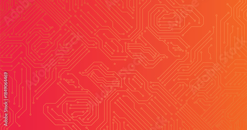 Circuit technology background with hi-tech digital data vector illustration. eps 10