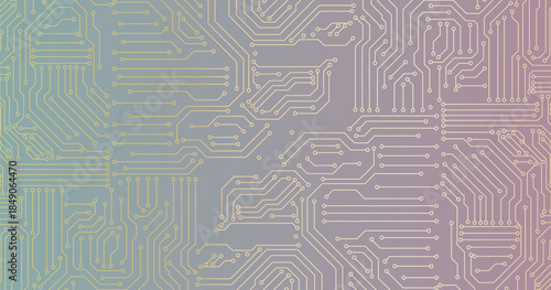 Circuit technology background with hi-tech digital data vector illustration. eps 10