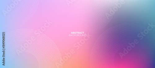 Abstract grain gradient background. Modern circle lines pattern. Minimal geometric design. Futuristic concept.