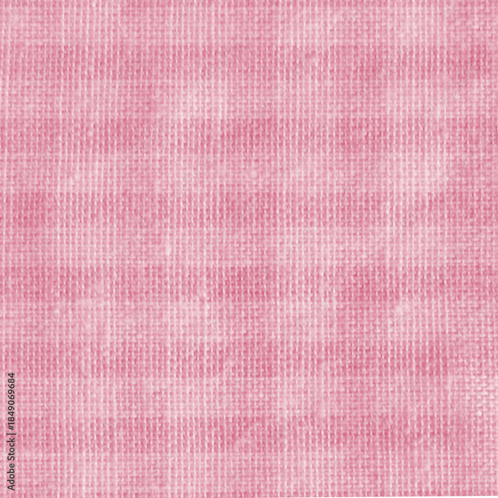 Fototapeta premium Pink linen texture background, woven fabric pattern, pastel textile, seamless cloth for feminine design, crafts, scrapbooking, sewing, packaging.