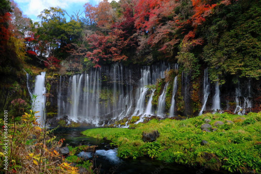 Obraz premium Shiraito Waterfall scenery