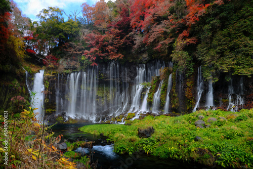 Shiraito Waterfall scenery