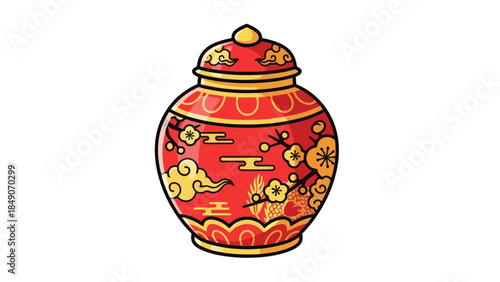 Elegant traditional Chinese bronze lantern with intricate floral patterns and