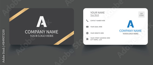 business card design.